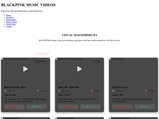 videos screenshot