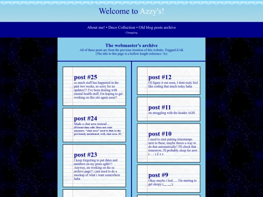 archive screenshot