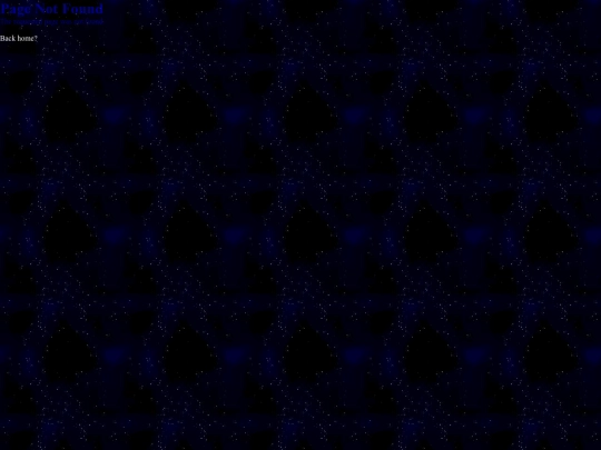 not_found screenshot