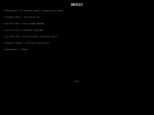 music screenshot