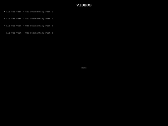 videos screenshot
