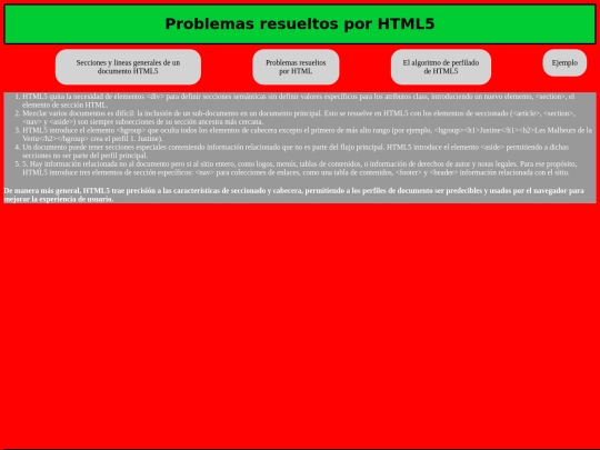 problemas resueltos por html screenshot