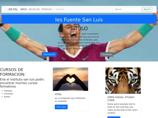 PAGINA WEB screenshot