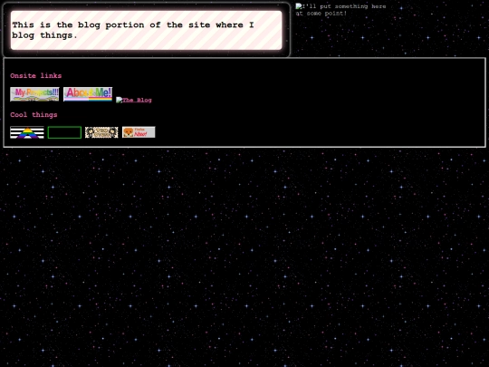 blog screenshot
