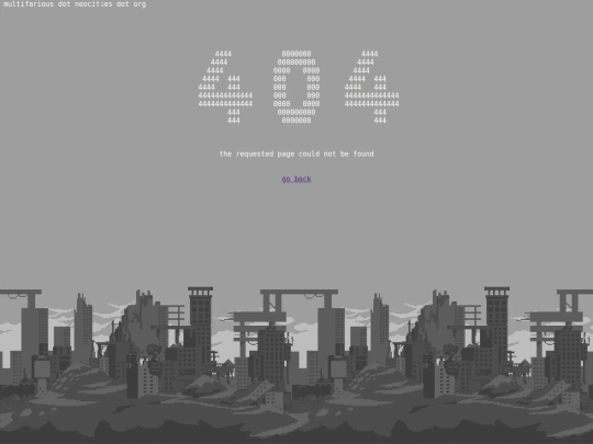 not_found screenshot