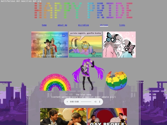 shrines/pride screenshot