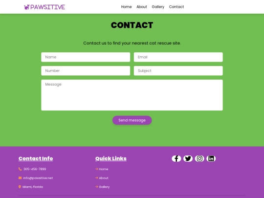 contact screenshot