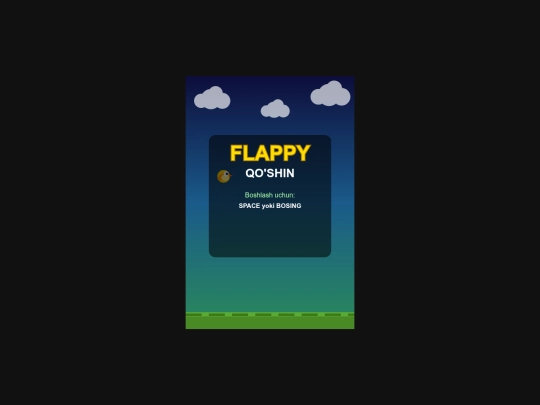 SAShO Games/SolikovUz_FlappyBird screenshot