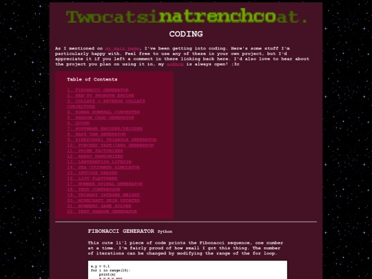 coding screenshot