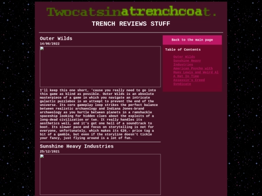 reviews screenshot
