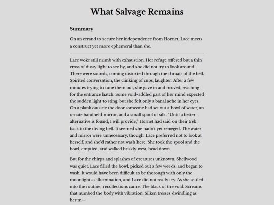 salvage screenshot