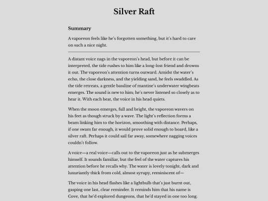 stories/silver_raft screenshot