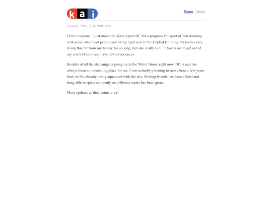 blog screenshot