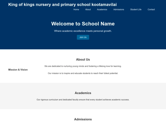 School screenshot