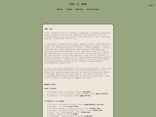 notes screenshot