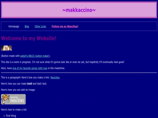 index screenshot