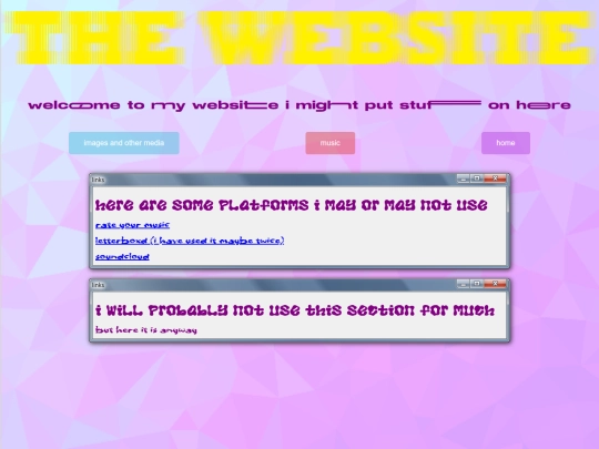 ramblings screenshot