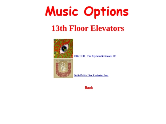 13thFloorElevators screenshot