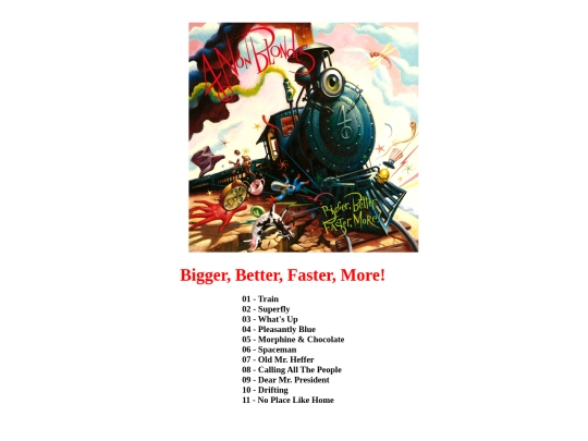 1992-10-13-BiggerBetterFasterMore screenshot