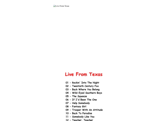 2011-08-29-LiveFromTexas screenshot