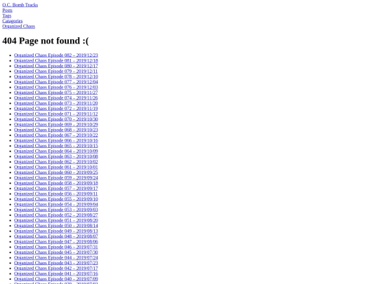 posts/404 screenshot