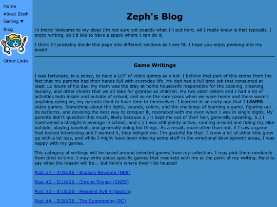 blog screenshot