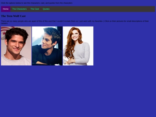 TeenWolfCast screenshot