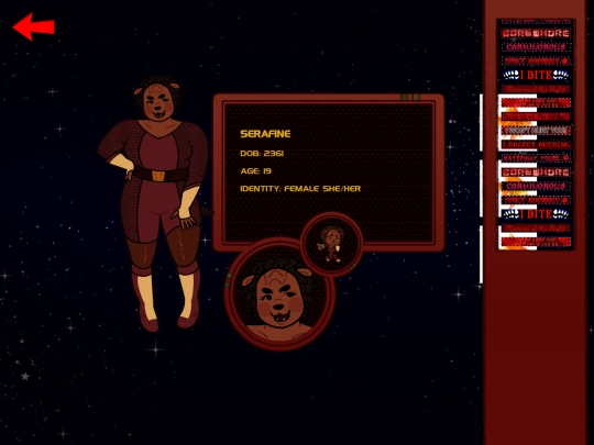 serafineprofile screenshot