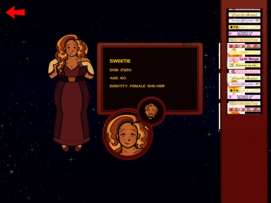 sweetieprofile screenshot