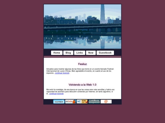 blog screenshot