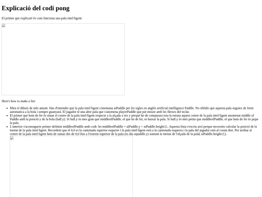 pong/pongcode screenshot