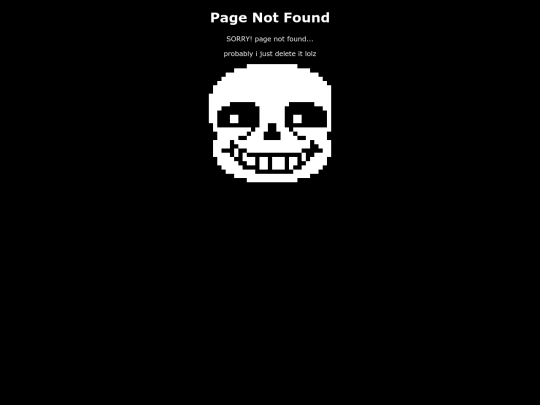 not_found screenshot