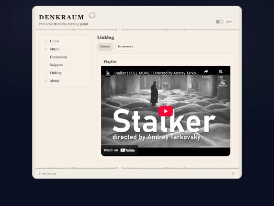 linklog screenshot