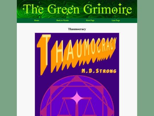 thaumocracycover screenshot