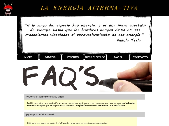 faqs screenshot