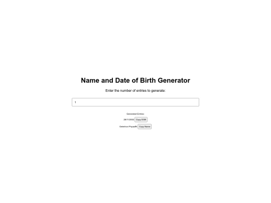 name screenshot