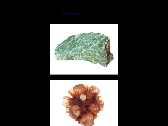 interests/rocks screenshot