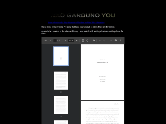 writing screenshot