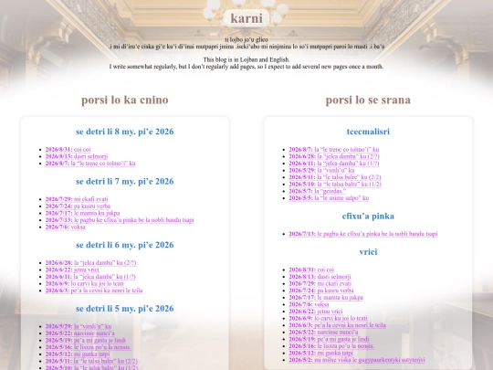lojban/karni screenshot