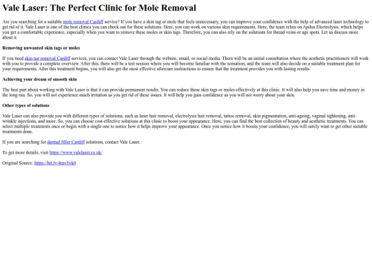 vale-laser-the-perfect-clinic-for-mole-removal screenshot