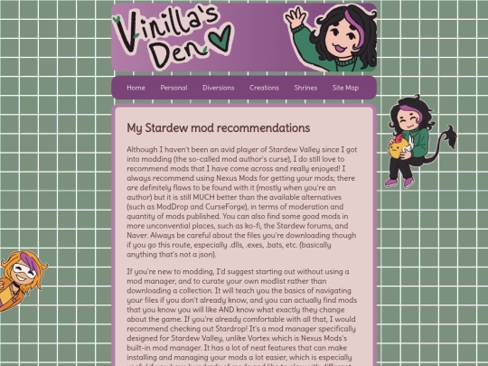 modding/recommendations screenshot
