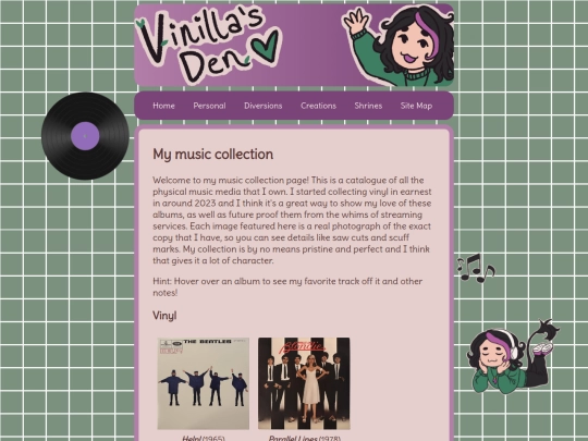 music/collection screenshot