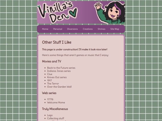 other_interests screenshot