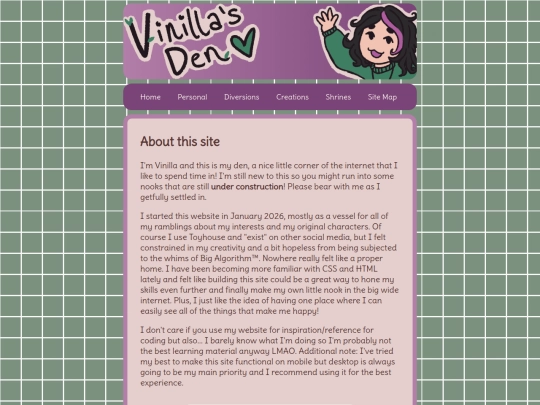 site screenshot