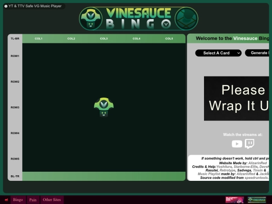 Bingo/Board screenshot
