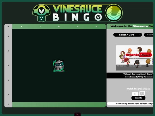 Bingo screenshot