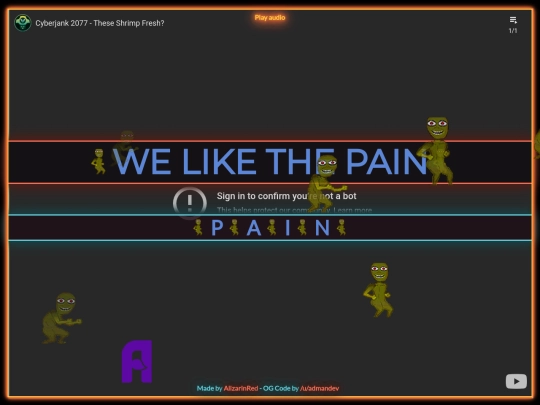 Pain screenshot