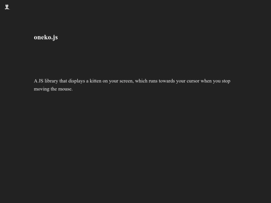 TestPage/oneko screenshot