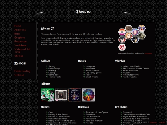 about-me screenshot