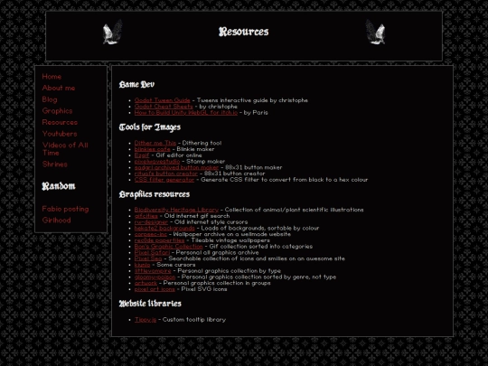 resources screenshot